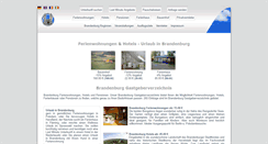 Desktop Screenshot of brandenburg-gastgeber.com